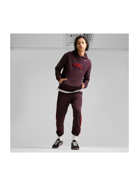 Hanorac cu glugă Puma violet
