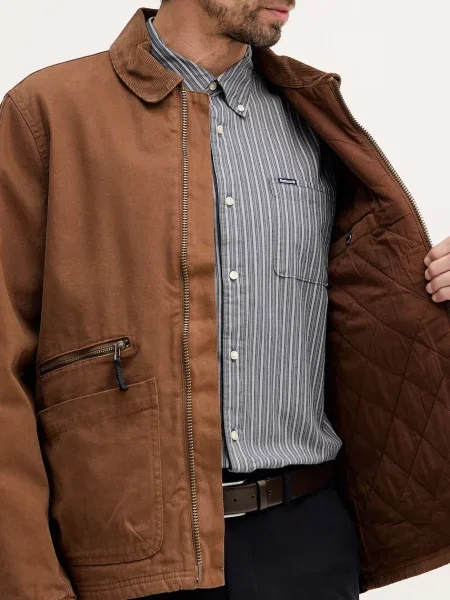 Barbour kabát barna