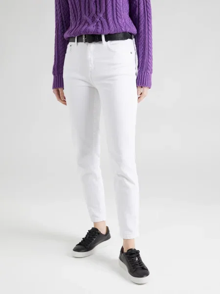 Lauren Ralph Lauren Džínsy denim biely