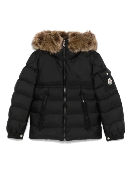 Futro dziecięce Moncler Enfant czarne