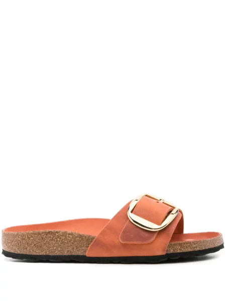 Sandale Birkenstock cu cataramă portocaliu