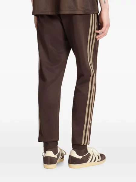 Pantaloni Adidas alergare maro