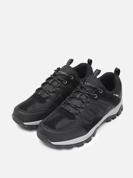 Кросівки YUKI комбінований верх чорний