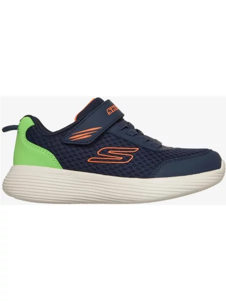 Buty do biegania dziecięce Skechers GO RUN V2 granatowy zielony niebieskie