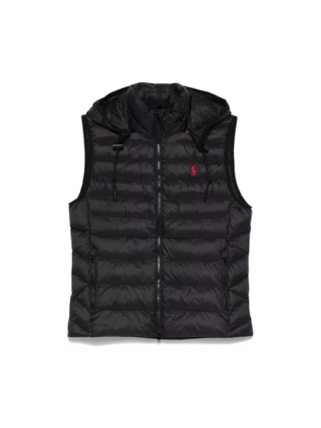 Polo Ralph Lauren bezrękawnik brązowy zimowy czarna