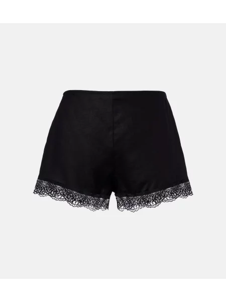 Pantaloni scurți Staud de in negru