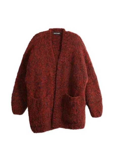 Cardigan Casey Casey tricotate maro