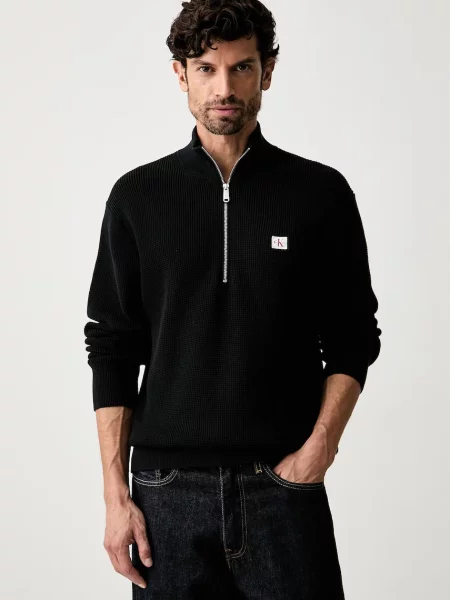Pulover Calvin Klein Jeans negru