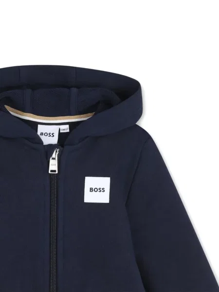 Bluza z kapturem dziecięca Bosswear niebieska