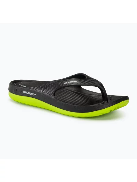 Мъжки джапанки AQUA-SPEED Alcano black/green черно