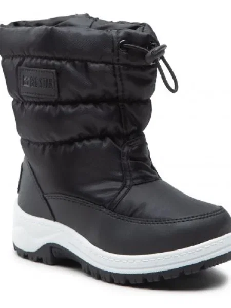 Detské snehové topánky BIG STAR black čierna