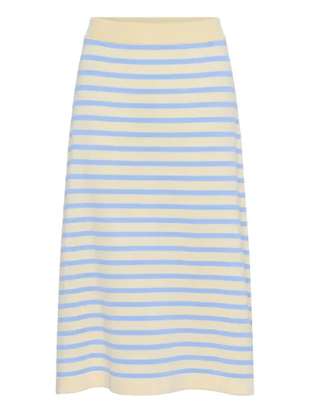 SAINT TROPEZ Sukně MilaSZ světlemodrá / pastelově žlutá