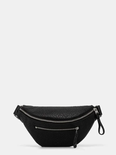 AllSaints borsetă de piele ITOKO negru