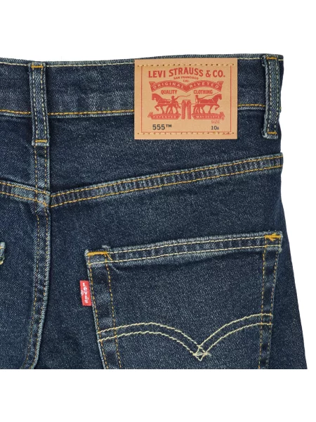 Džínsy s rovným strihom Levi's modrá