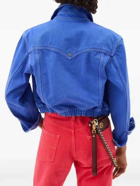 Cropp geacă Versace albastru