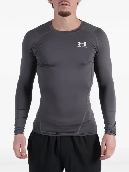 Comprimare tricou sport Under Armour lung gri