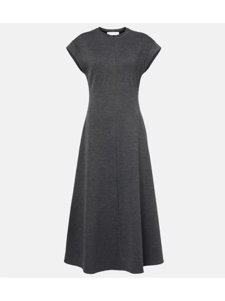 Sukienka midi Proenza Schouler do kolan garniturowa biała