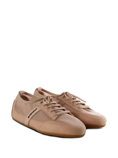 Sneakerși Givenchy cu șireturi din dantelă maro