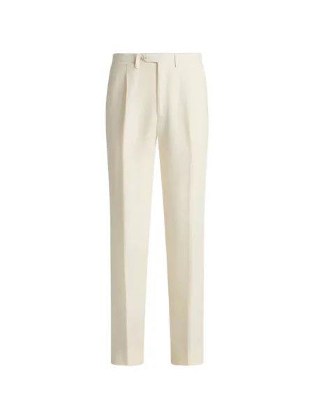 Pantaloni Kiton de in alb