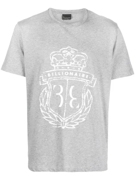 Tricou Billionaire cu imagine gri