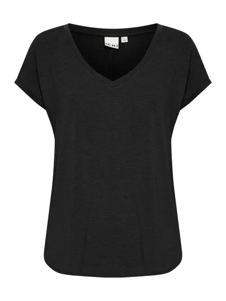 ICHI Tricou IHRebel amestecat negru