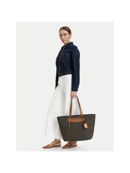 MICHAEL Michael Kors Geantă Jet Set maro