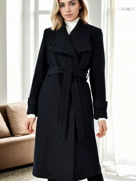 Płaszcz Dewberry niebieski