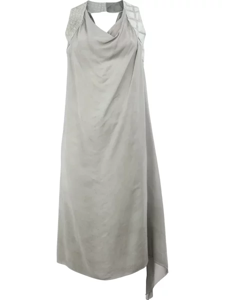 Rochie Isaac Sellam Experience drapată de costum gri