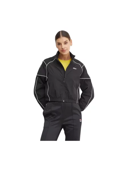 Fila kurtka Laplace przejściowa oversize czarny