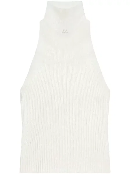 Top Courreges alb