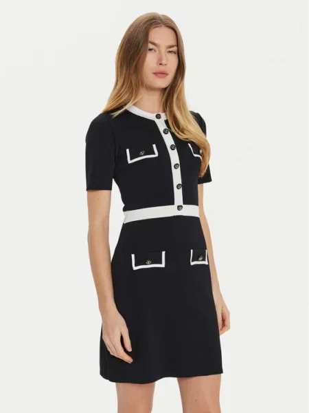 Motivi Rochie tricotată negru