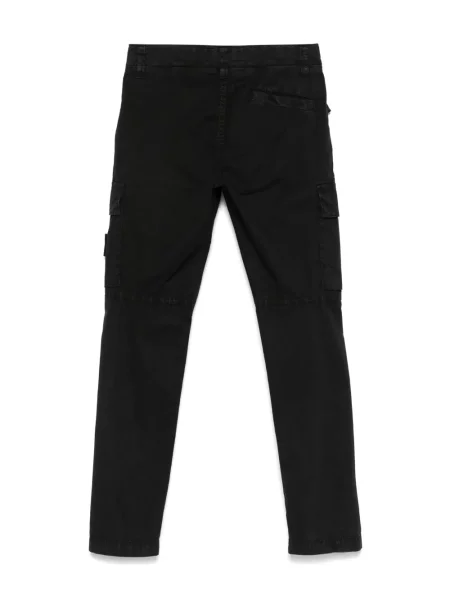 Spodnie dziecięce Stone Island czarne