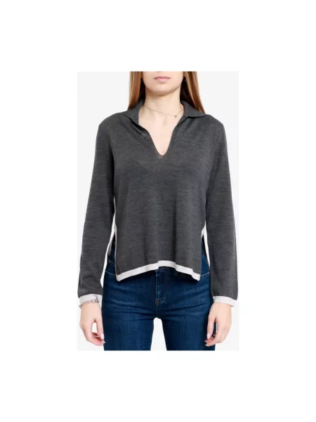 Sweter Gran Sasso szary
