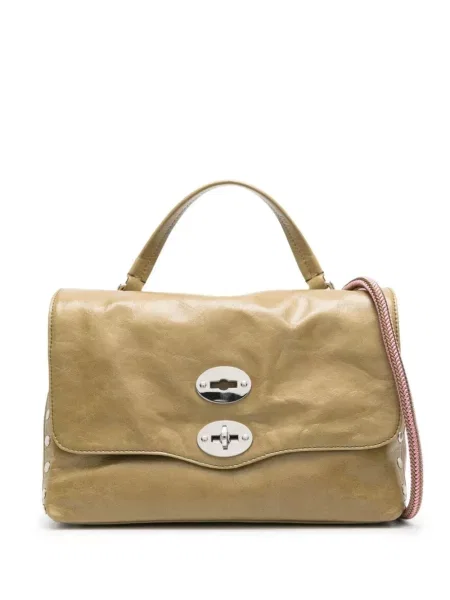 Mała torebka crossbody Zanellato zielona