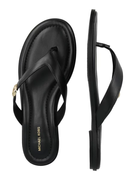 Chiloți tanga Michael Michael Kors negru