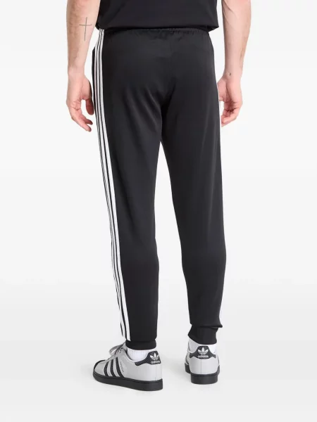 Τρέξιμο παντελόνι Adidas με κέντημα γκρι