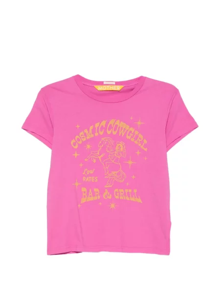Tricou Mother cu imagine roz