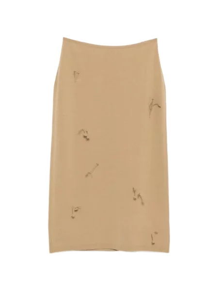 Fustă midi Jnby până la genunchi