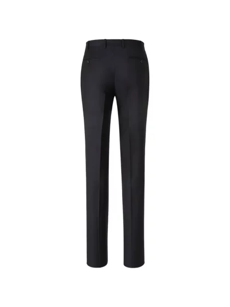 Pantaloni Canali de lână negru