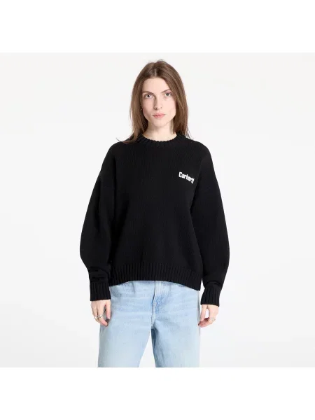 Pulover Carhartt WIP W Growth Sweater Black XS negru