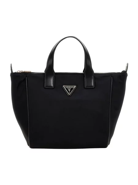 Shopperka Guess z logo czarna