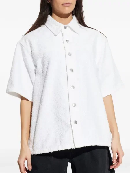 Cămașă Stella Mccartney scurtă alb