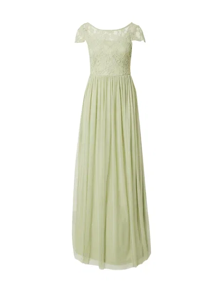 VILA Rochie de seară ULRICANA pastel verde