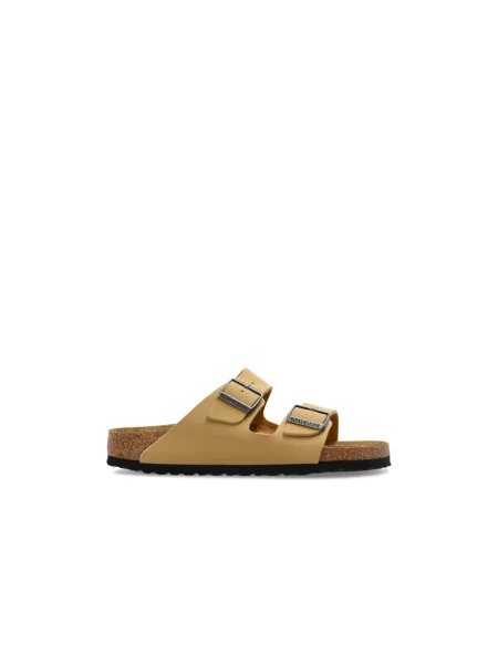 Klapki Birkenstock brązowe