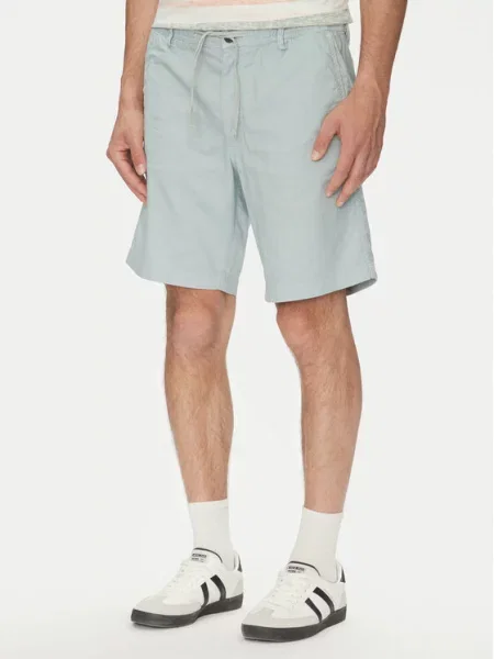 Jack&Jones Šortky z materiálu Jaiden Světle modrá
