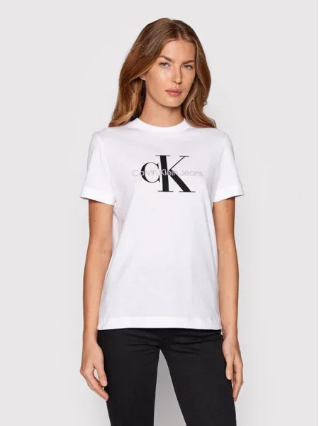 Calvin Klein Jeans Tricou alb