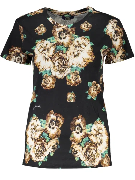 Tricou Cavalli Class scurt negru