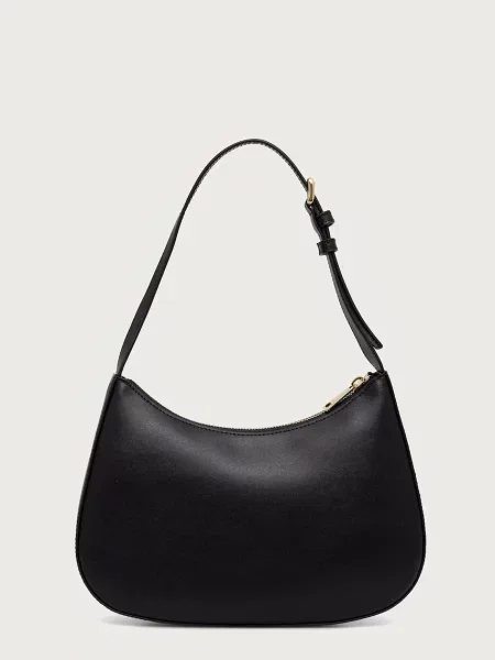 Кожаная сумка хобо Furla
