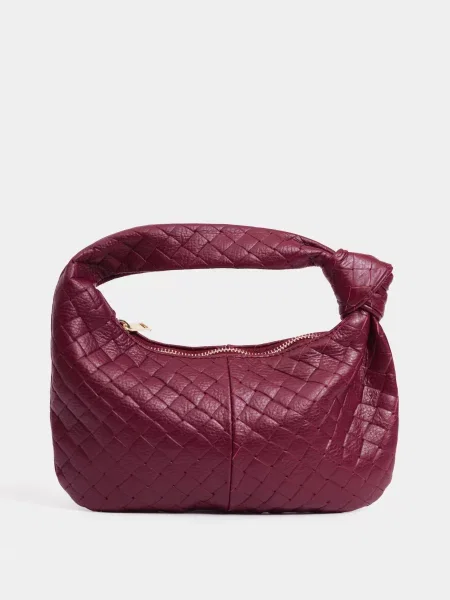 Кожаная сумка Urban Trace бордовая