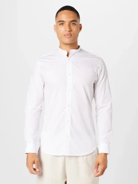 JACK & JONES Cămașă JOE' alb